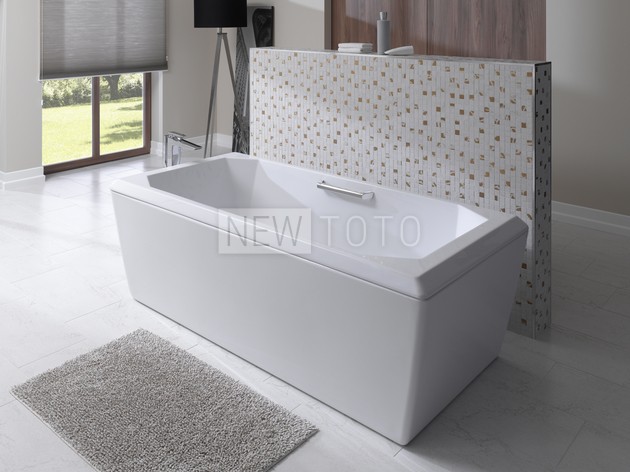 Смеситель для ванны TOTO Jewelhex отдельностоящий фото №2