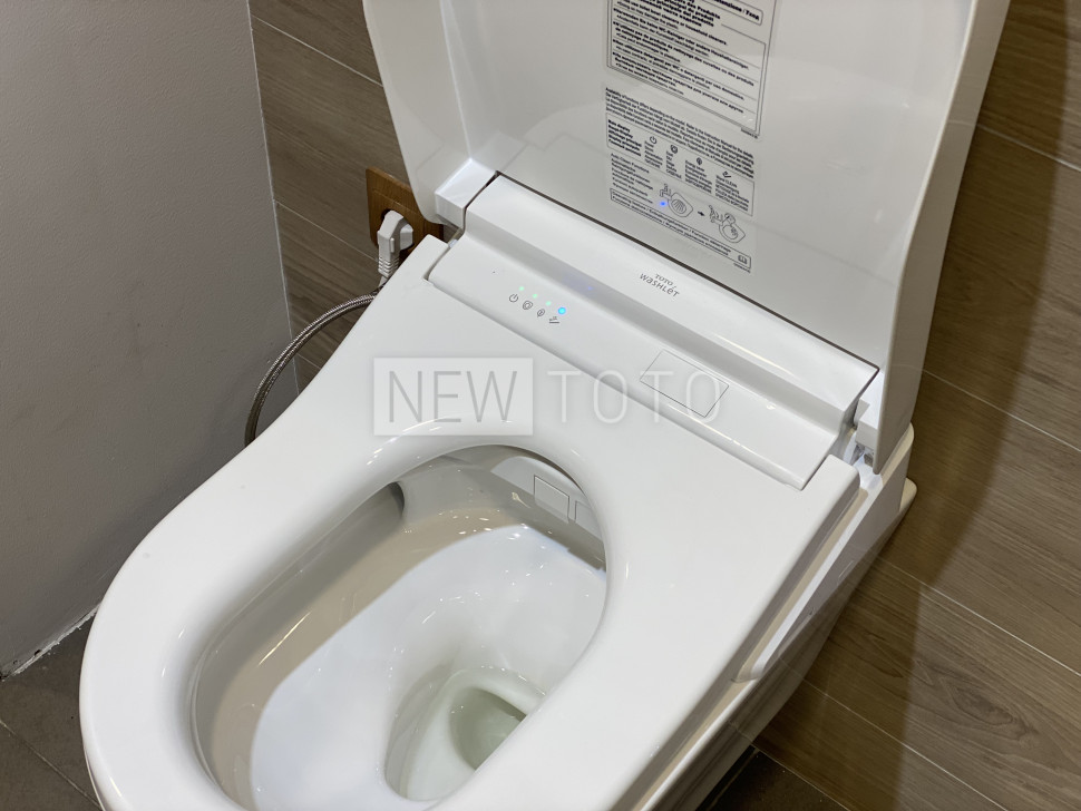 Крышка-биде TOTO Washlet S5 + подвесной унитаз NC фото №5