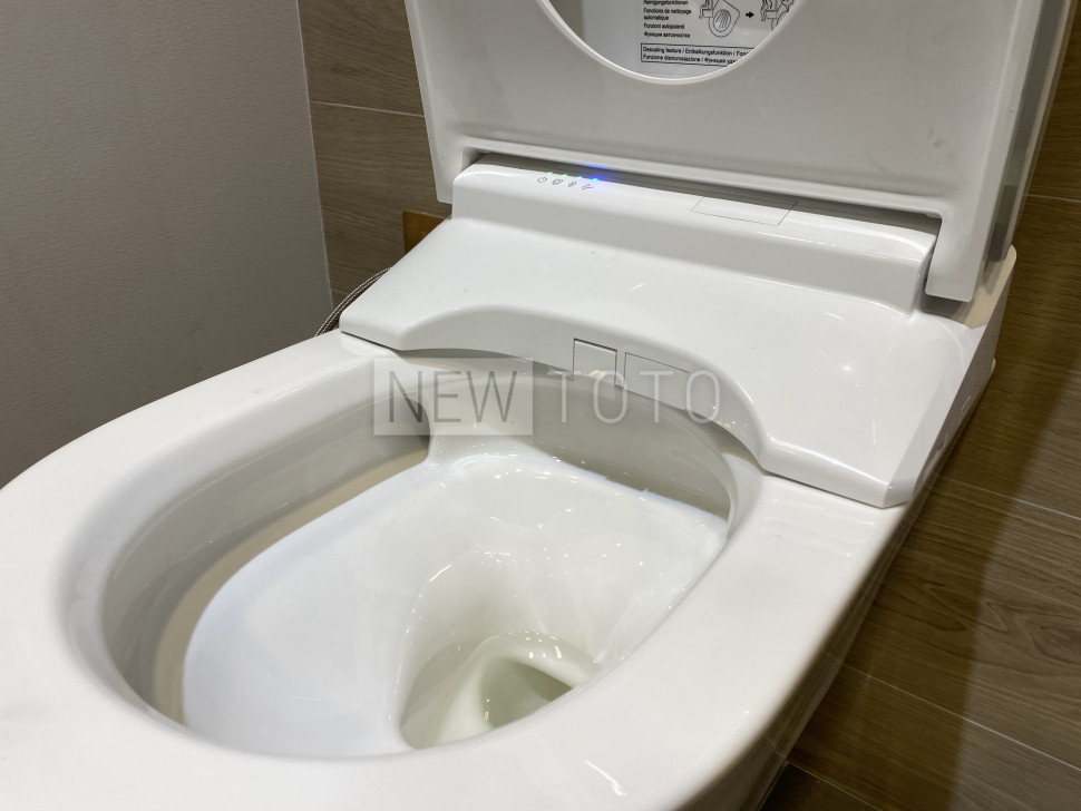 Крышка-биде TOTO Washlet RG lite скрытый монтаж + подвесной унитаз GP фото №7