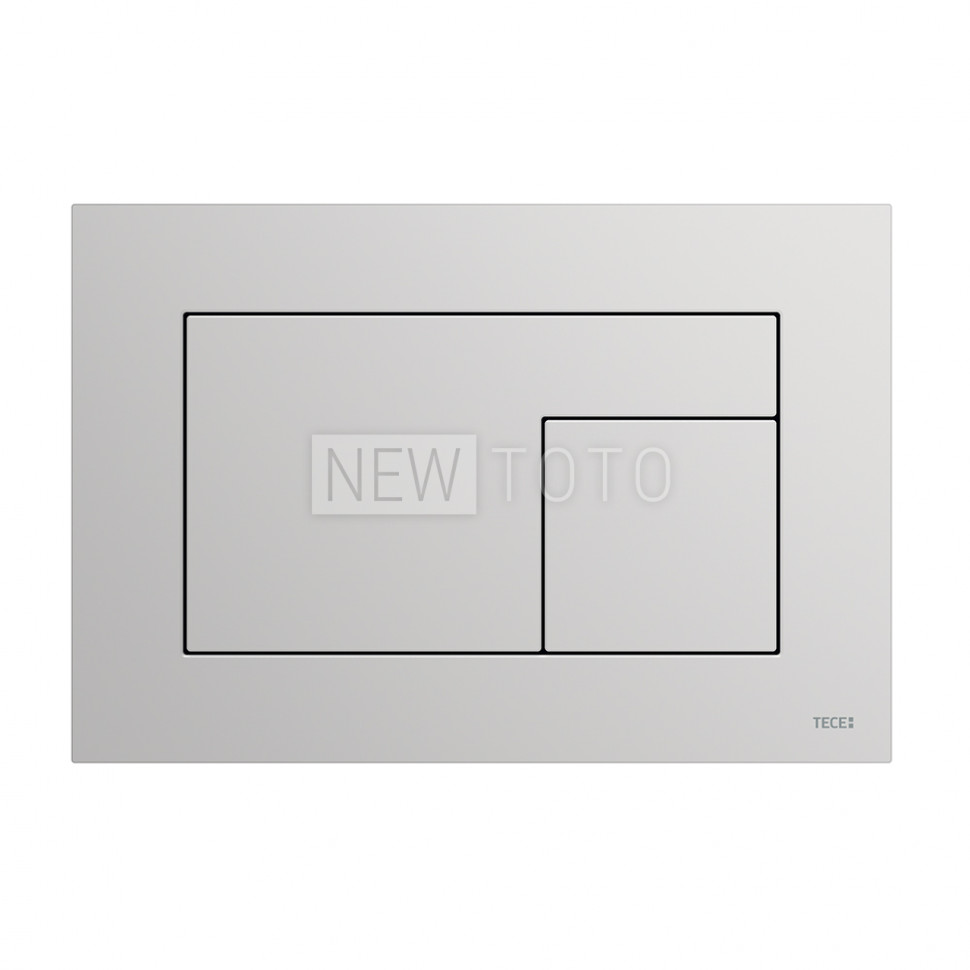 Панель смыва для унитаза TECEvelvet, поверхность FENIX, Grigio Efeso / Каменно-серая, покрытие против отпечатков пальцев фото №1