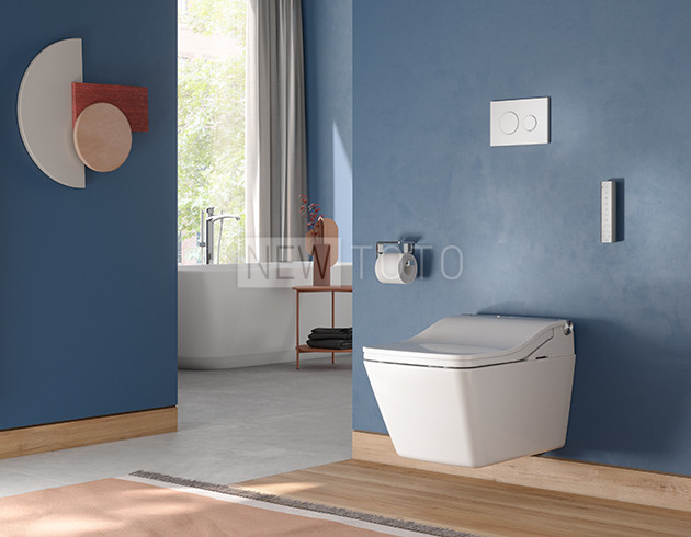 Крышка-биде TOTO Washlet SW Auto Flush + подвесной унитаз SP фото №2