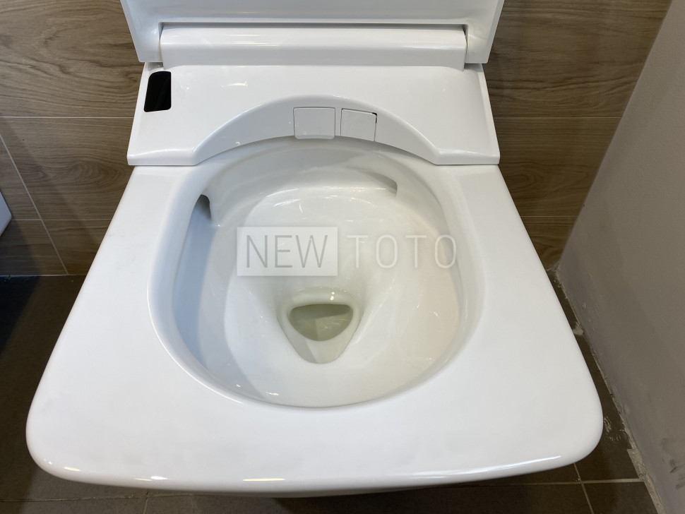 Крышка-биде TOTO Washlet SW Auto Flush + подвесной унитаз SP фото №11