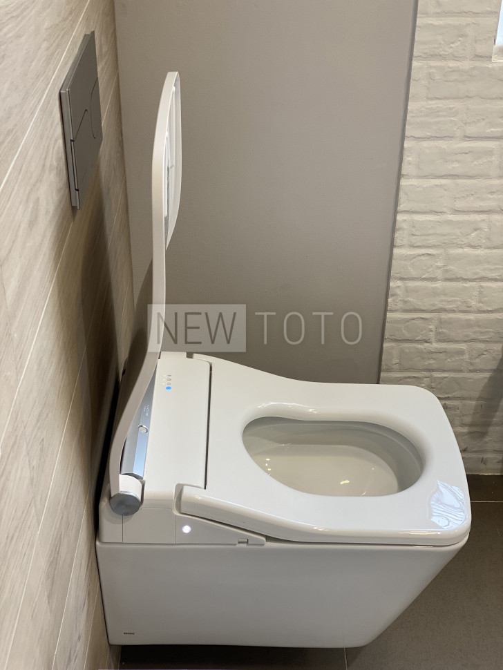 Крышка-биде TOTO Washlet SW Auto Flush + подвесной унитаз SP фото №20