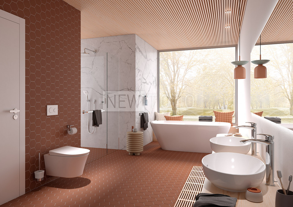 Крышка-биде TOTO Washlet RG lite внешний монтаж + подвесной унитаз GP фото №21