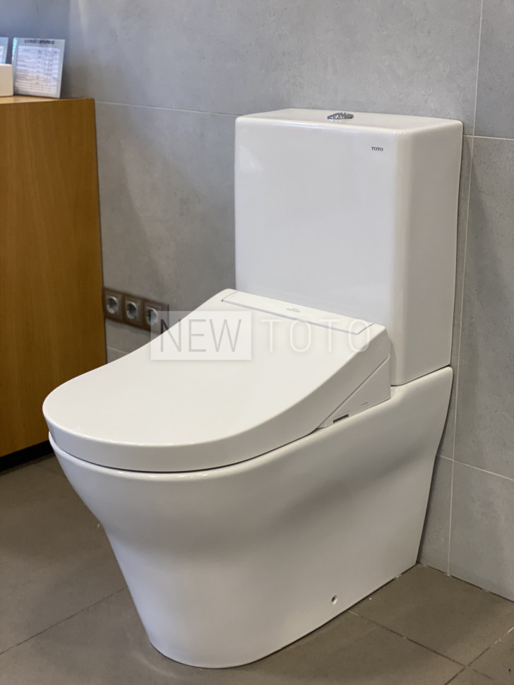 Крышка-биде TOTO Washlet RG lite внешний монтаж + унитаз MH с бачком фото №2