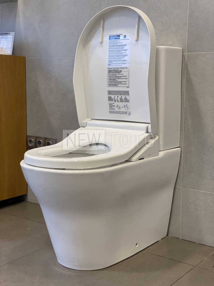 Крышка-биде TOTO Washlet RG lite внешний монтаж + унитаз MH с бачком фото №3