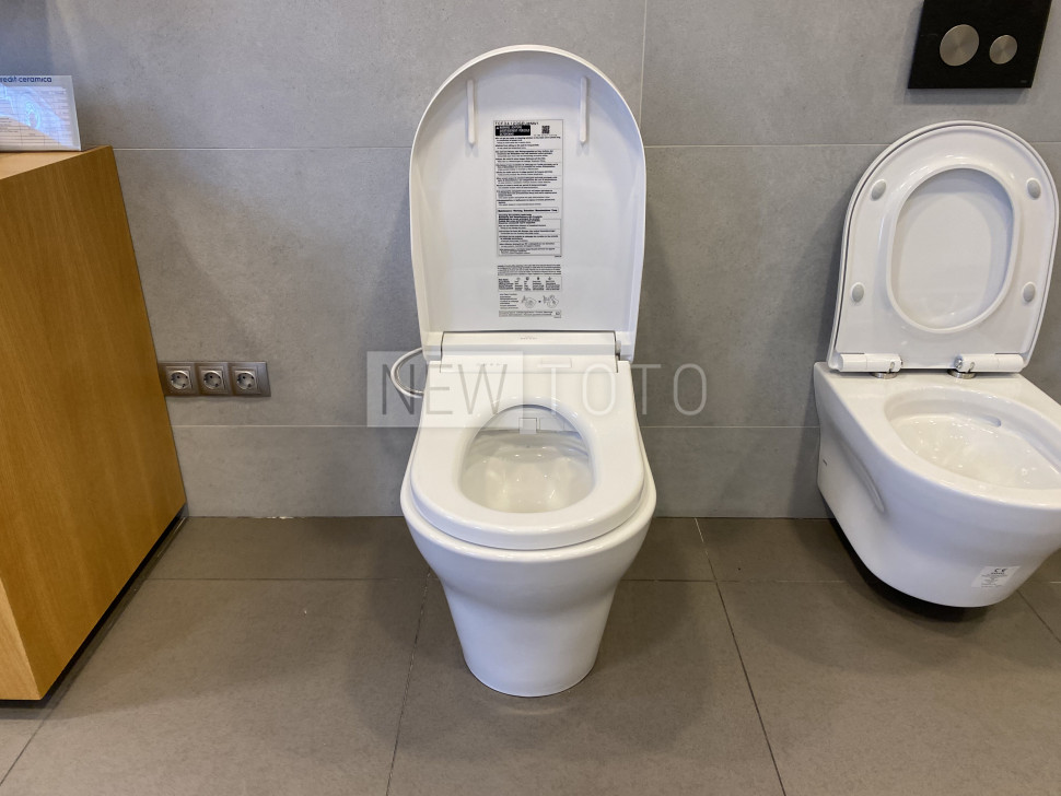 Крышка-биде TOTO Washlet RG lite внешний монтаж + унитаз MH с бачком фото №7