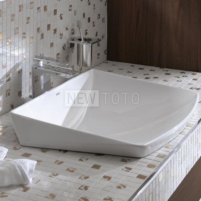 Раковина накладная TOTO Jewelhex 685мм фото №4