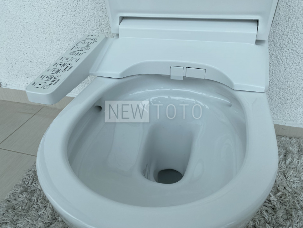 Крышка-биде TOTO Washlet S2 + подвесной унитаз NC фото №15