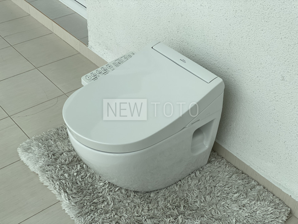 Крышка-биде TOTO Washlet S2 + подвесной унитаз NC фото №3