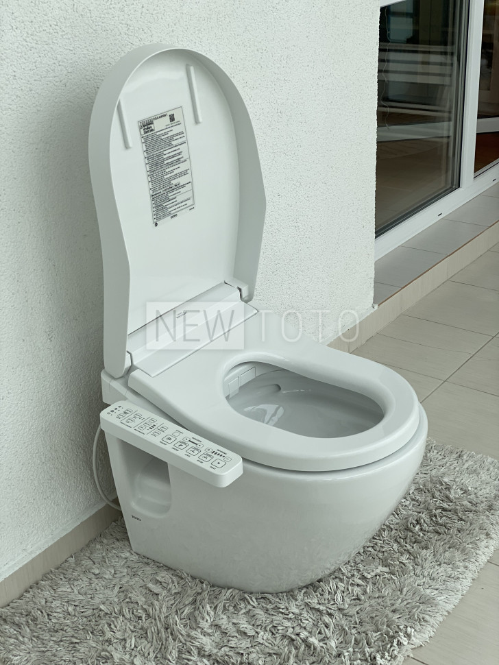 Крышка-биде TOTO Washlet S2 + подвесной унитаз NC фото №7