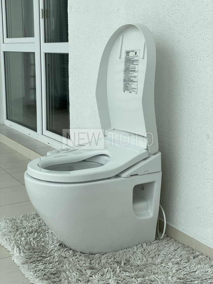 Крышка-биде TOTO Washlet S2 + подвесной унитаз NC фото №11