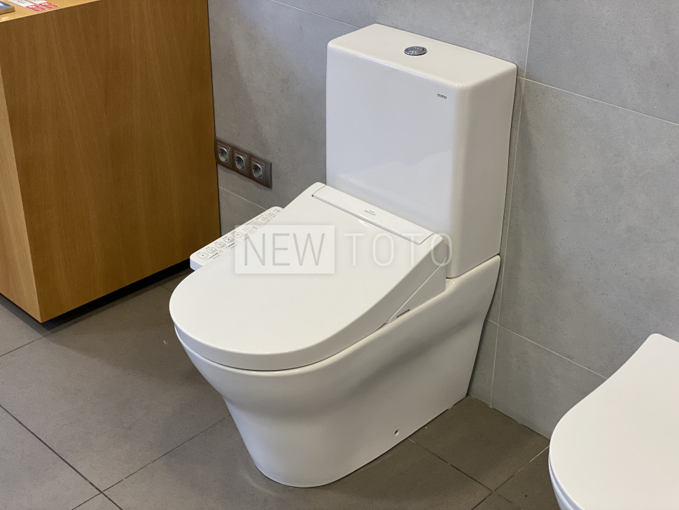 Крышка-биде TOTO Washlet S2 + унитаз MH с бачком фото №5