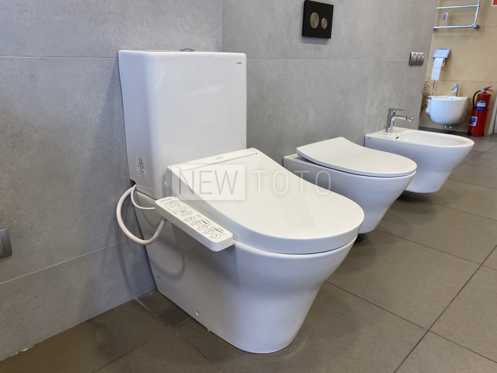 Крышка-биде TOTO Washlet S2 + унитаз MH с бачком фото №9