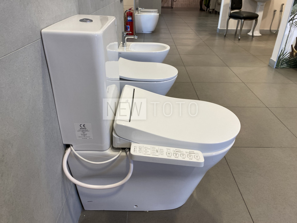Крышка-биде TOTO Washlet S2 + унитаз MH с бачком фото №11