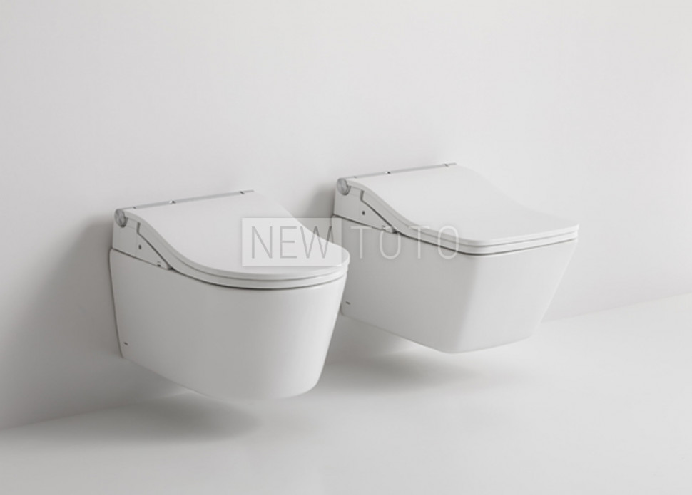 Крышка-биде TOTO Washlet SW + подвесной унитаз SP фото №15