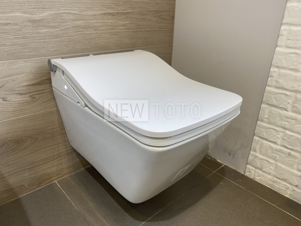 Крышка-биде TOTO Washlet SW + подвесной унитаз SP фото №5