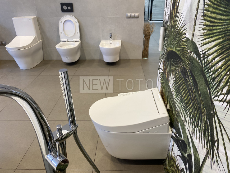 Крышка-биде TOTO Washlet S2 + подвесной унитаз RP фото №2