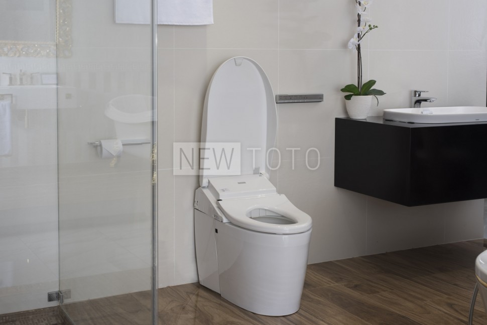 TOTO Neorest AH электронный напольный унитаз фото №9