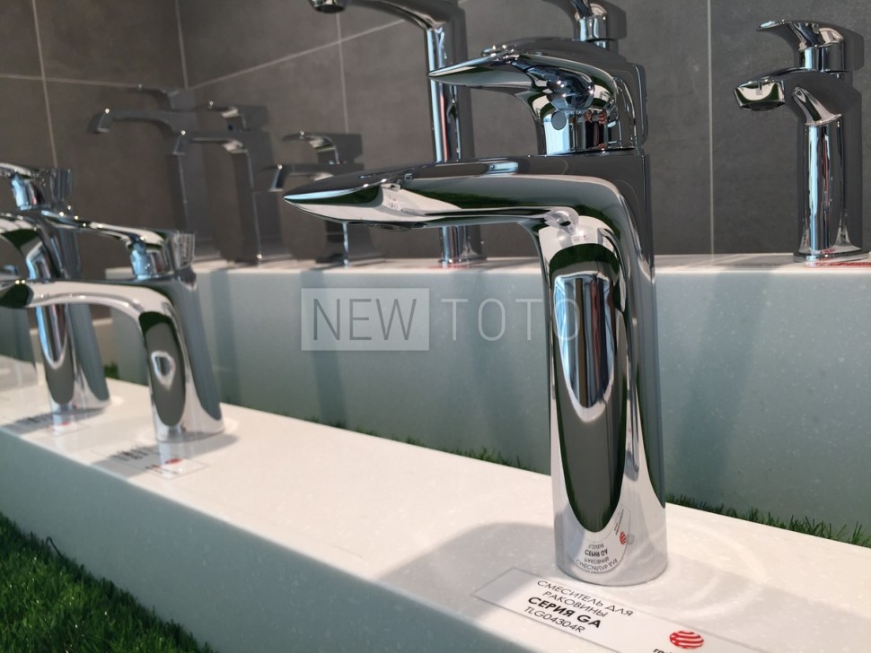 Смеситель для раковины TOTO MH высокий фото №3