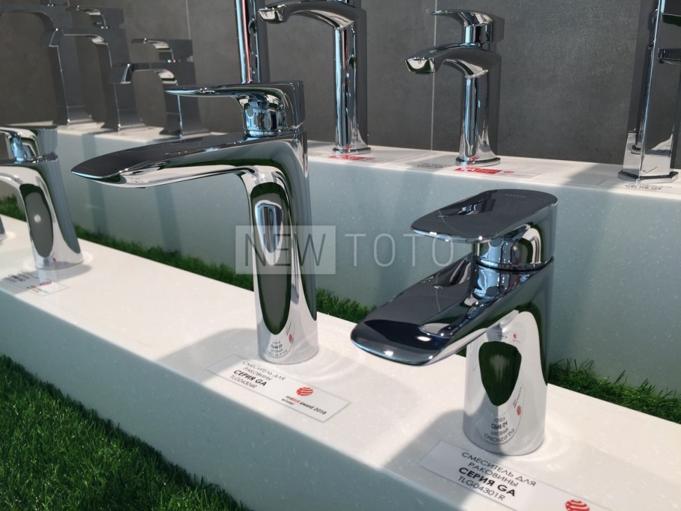Смеситель для раковины TOTO MH высокий фото №2