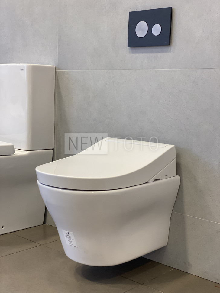 Крышка-биде TOTO Washlet S2 + подвесной унитаз MH фото №2