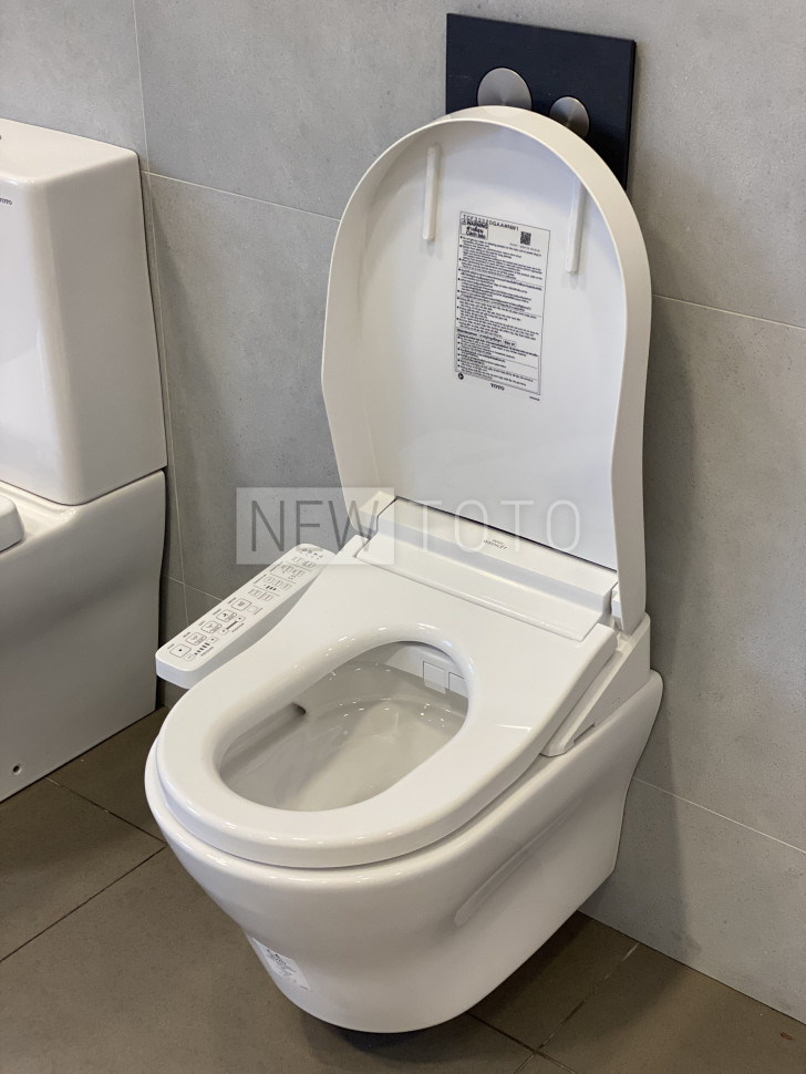 Крышка-биде TOTO Washlet S2 + подвесной унитаз MH фото №6
