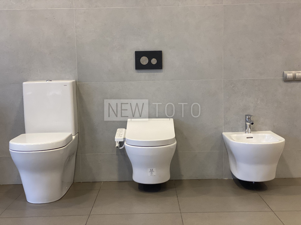 Крышка-биде TOTO Washlet S2 + подвесной унитаз MH фото №11