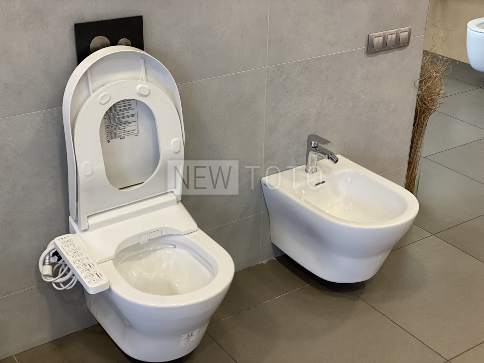 Крышка-биде TOTO Washlet S2 + подвесной унитаз MH фото №15