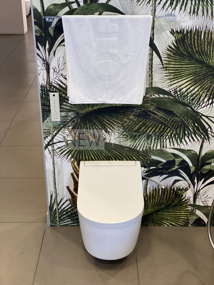 Крышка-биде TOTO Washlet S5 + подвесной унитаз RP фото №12