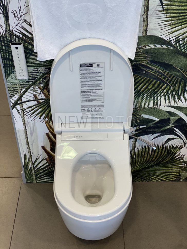 Крышка-биде TOTO Washlet S5 + подвесной унитаз RP фото №10