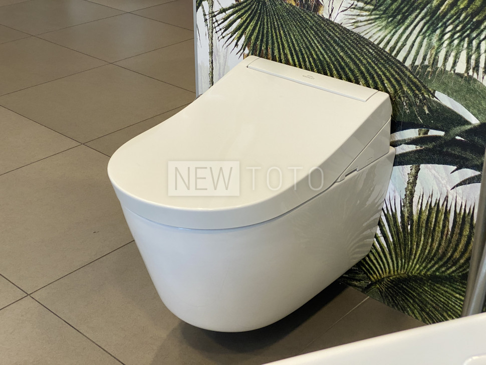 Крышка-биде TOTO Washlet S5 + подвесной унитаз RP фото №13