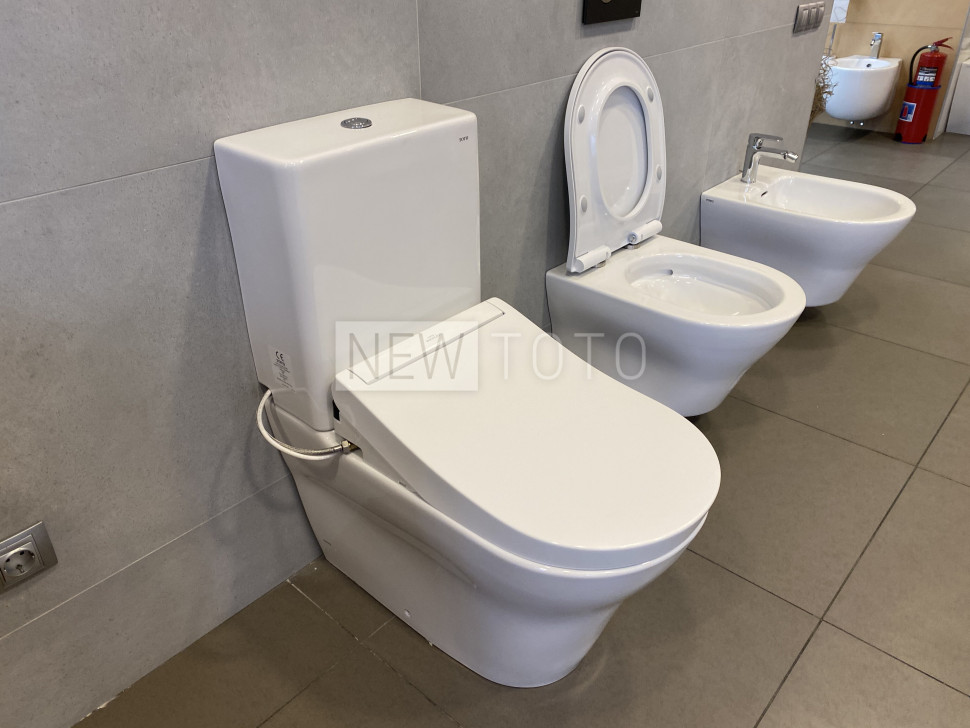 Крышка-биде TOTO Washlet S5 + унитаз MH с бачком фото №5