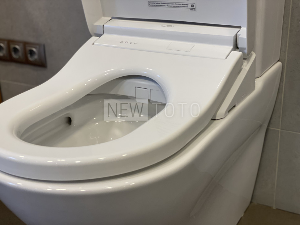 Крышка-биде TOTO Washlet S5 + унитаз MH с бачком фото №13