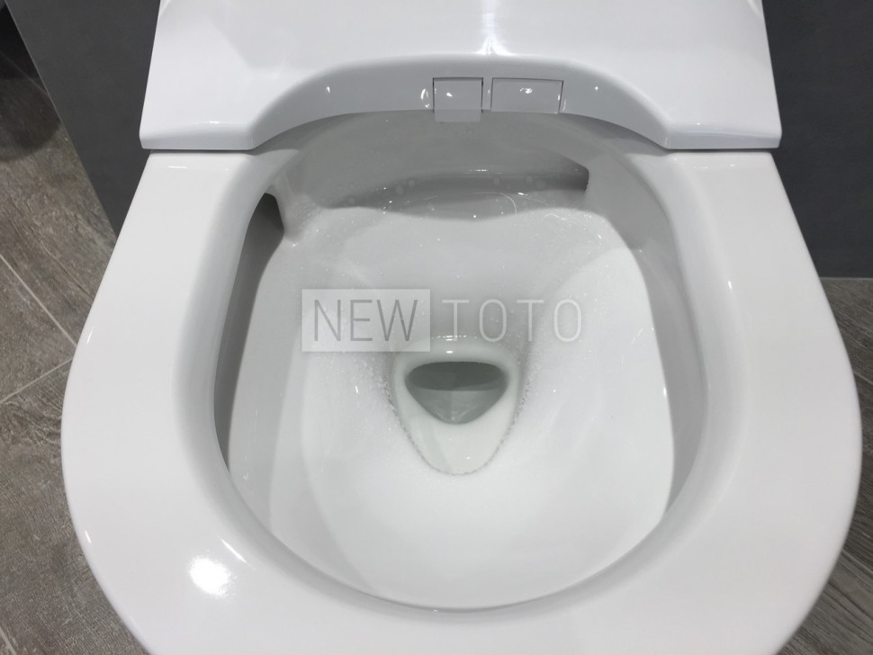 Крышка-биде TOTO Washlet S5 + подвесной унитаз GP фото №27