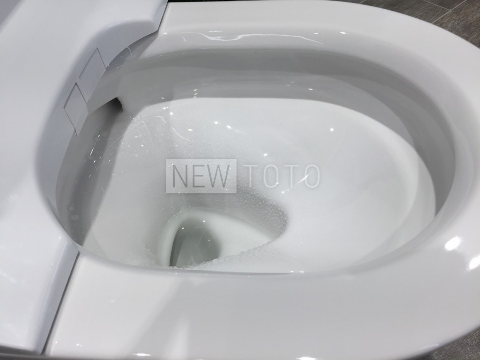 Крышка-биде TOTO Washlet S5 + подвесной унитаз GP фото №28