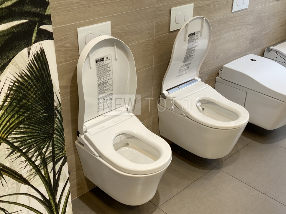 Крышка-биде TOTO Washlet S5 + подвесной унитаз GP фото №6