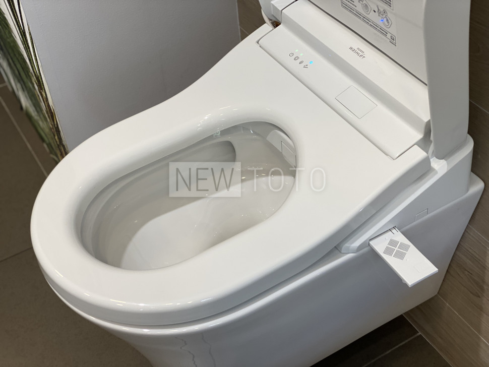 Крышка-биде TOTO Washlet S5 + подвесной унитаз GP фото №13