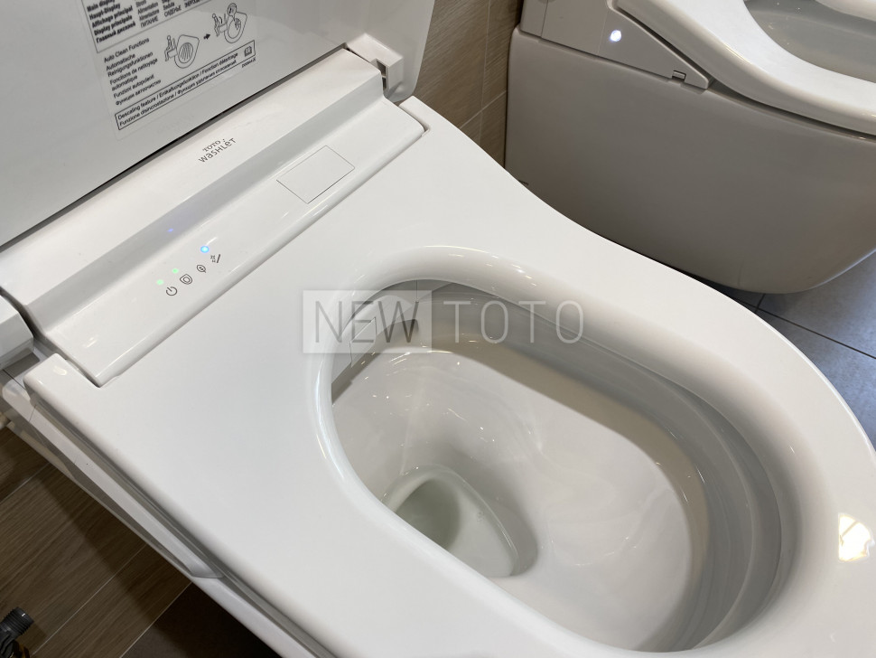 Крышка-биде TOTO Washlet S5 + подвесной унитаз GP фото №7