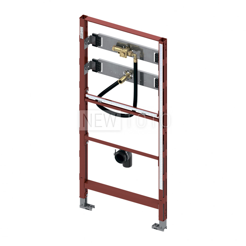 Застенный модуль TECE для писсуара 9см фото №1