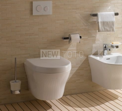 Крышка-биде TOTO Washlet S5 + подвесной унитаз MH фото №23