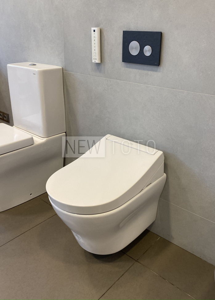 Крышка-биде TOTO Washlet S5 + подвесной унитаз MH фото №2