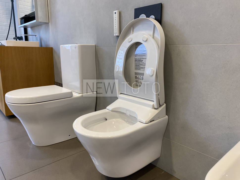 Крышка-биде TOTO Washlet S5 + подвесной унитаз MH фото №4