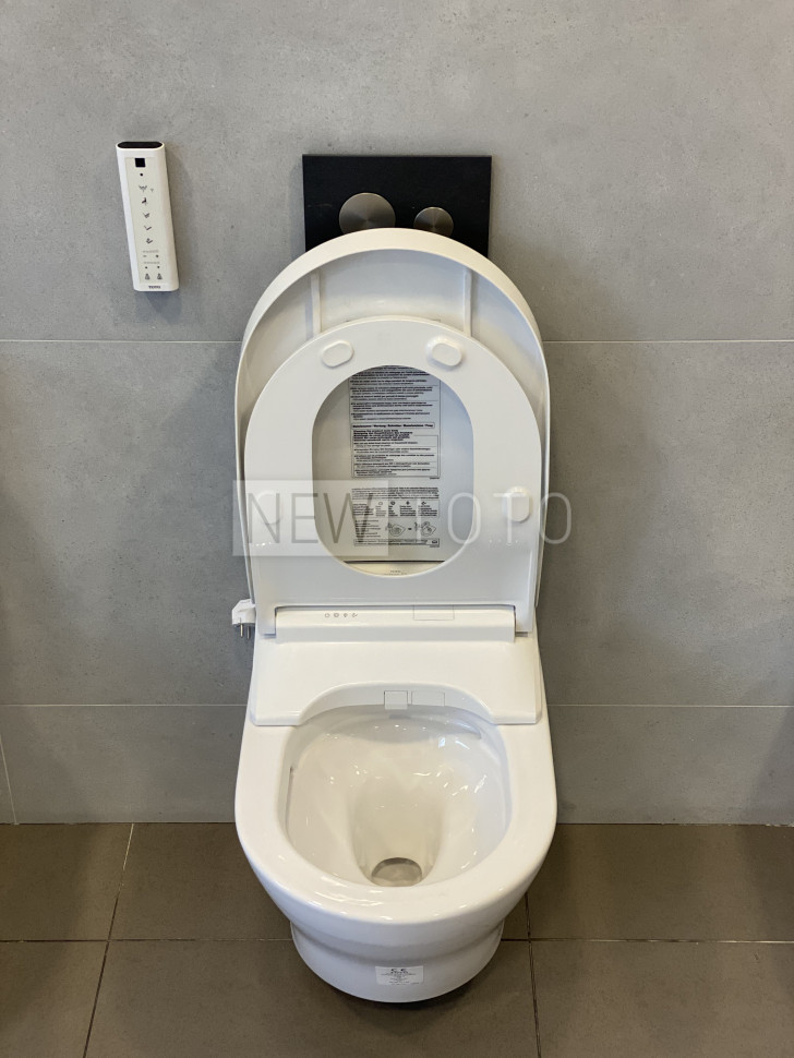 Крышка-биде TOTO Washlet S5 + подвесной унитаз MH фото №11