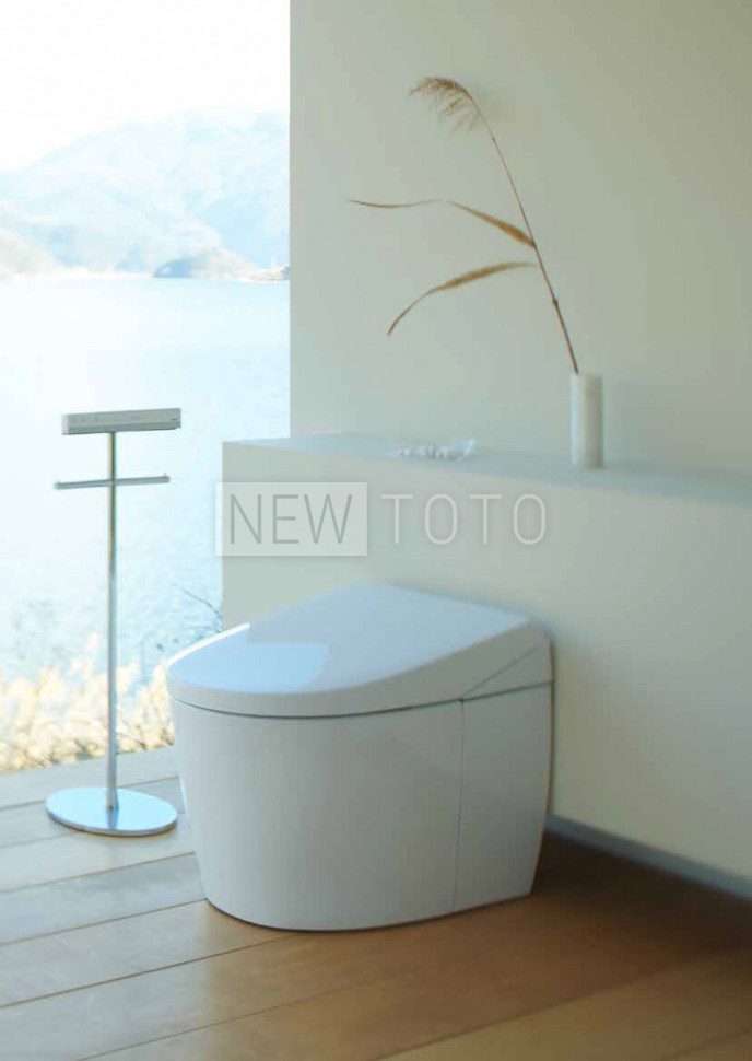 Унитаз напольный TOTO Neorest AS (в стену) фото №3