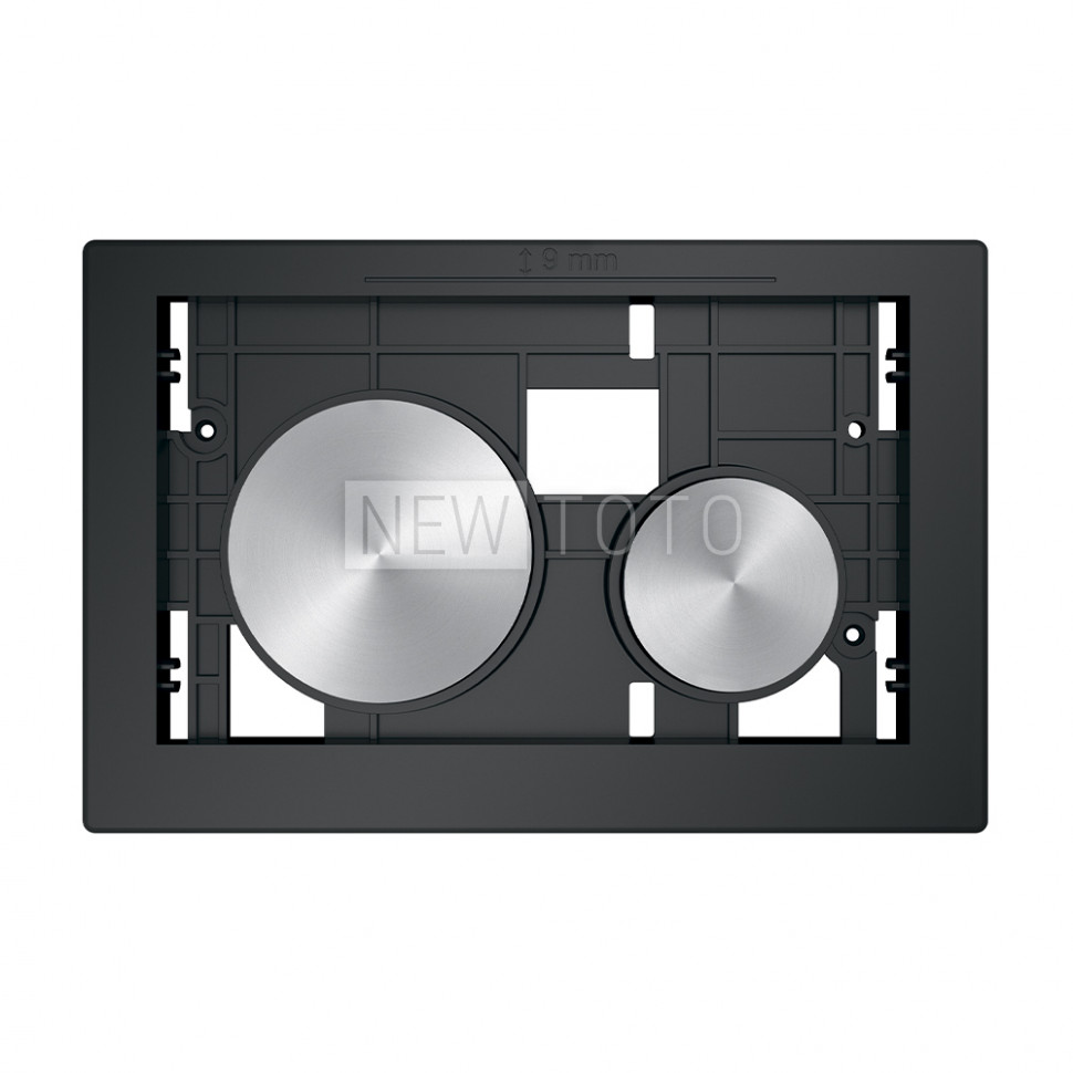 Клавиши панели смыва для унитаза, TECEloop modular, нержавеющая сталь сатин, с покрытием против отпечатков пальцев фото №1