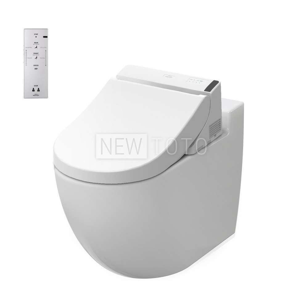 Крышка-биде TOTO Washlet GL 2.0 + приставной унитаз TOTO NC фото №1