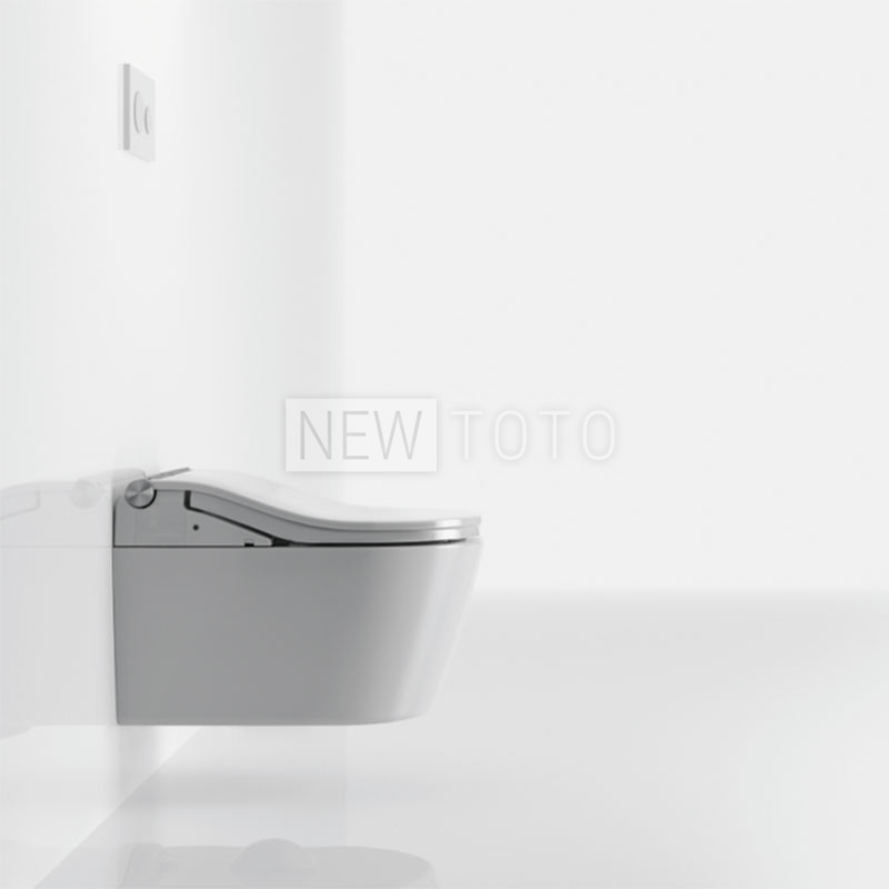 Крышка-биде TOTO Washlet RW белый + подвесной унитаз RP фото №12