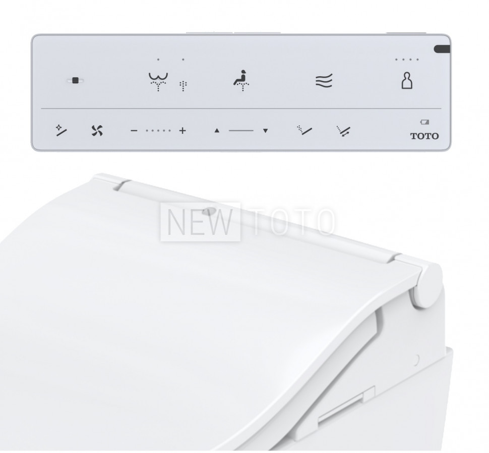 Крышка-биде TOTO Washlet RW белый + подвесной унитаз RP фото №15