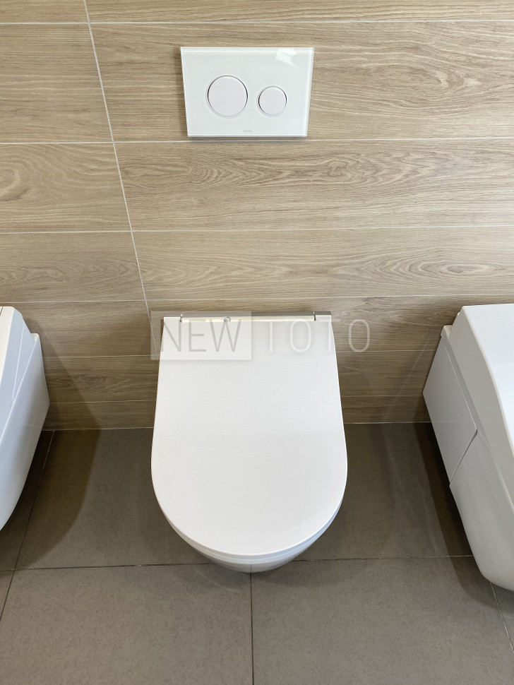 Крышка-биде TOTO Washlet RW белый + подвесной унитаз RP фото №5